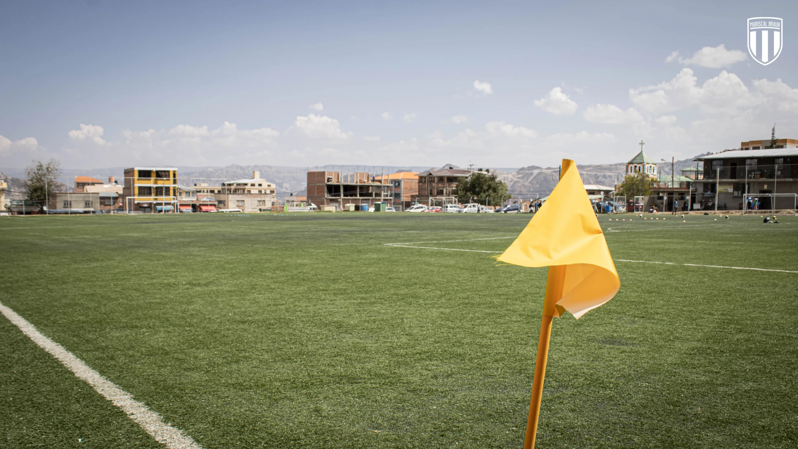 Cancha del Club Mariscal Braun en La Paz